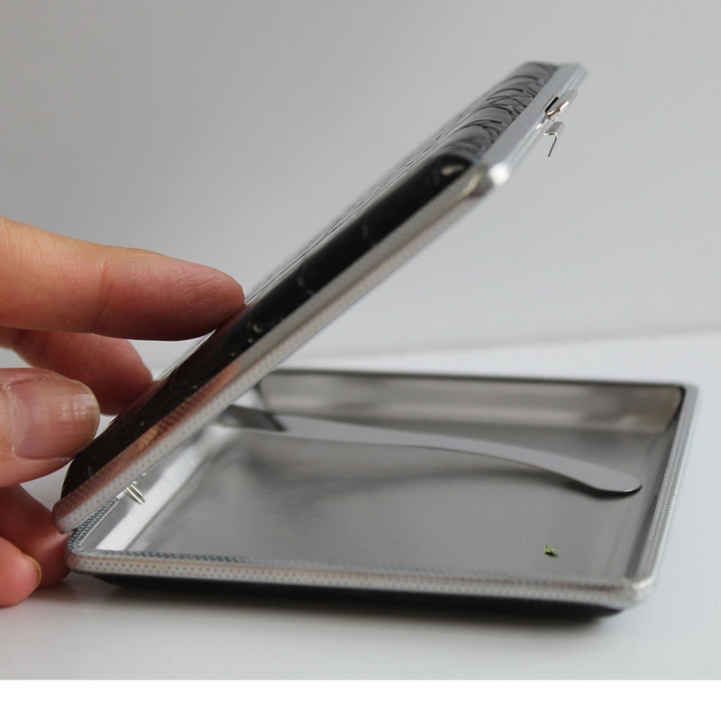 جاسیگاری افن طرح چرم شترمرغی کد DKD-1124