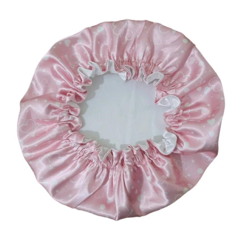 کلاه زنانه مدل ساتن ابریشم طرح شاپرک