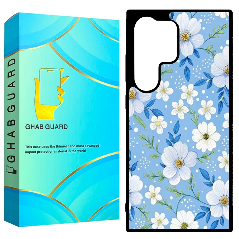 کاور قاب گارد طرح گل گلی مدل GCHPS23U مناسب برای گوشی موبایل سامسونگ Galaxy S23 Ultra 5G  