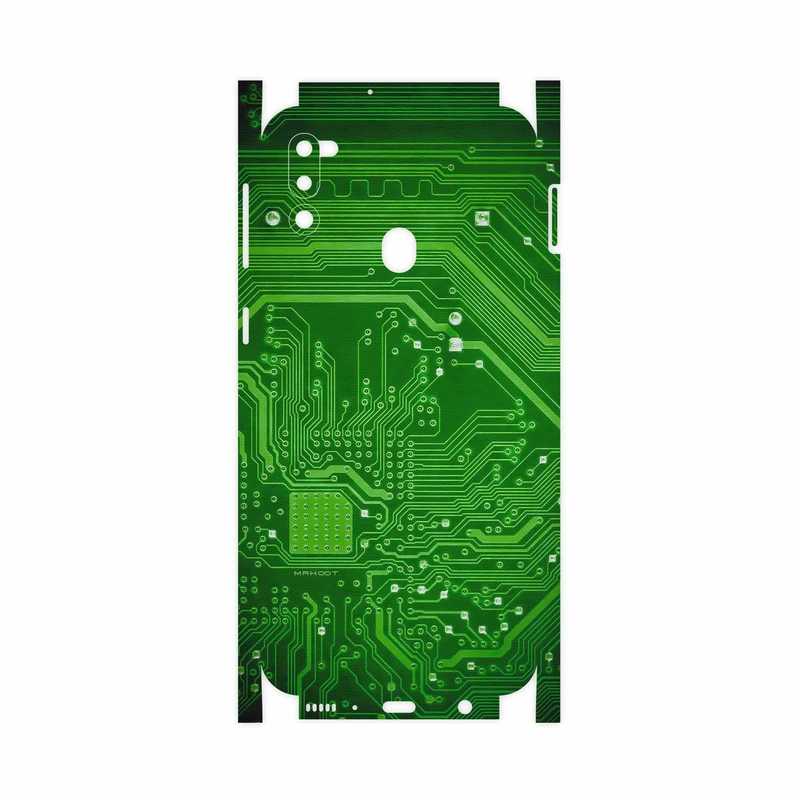 برچسب پوششی ماهوت مدل Green-Printed-Circuit-Board-FullSkin مناسب برای گوشی موبایل سامسونگ Galaxy M21 (2021) Edition