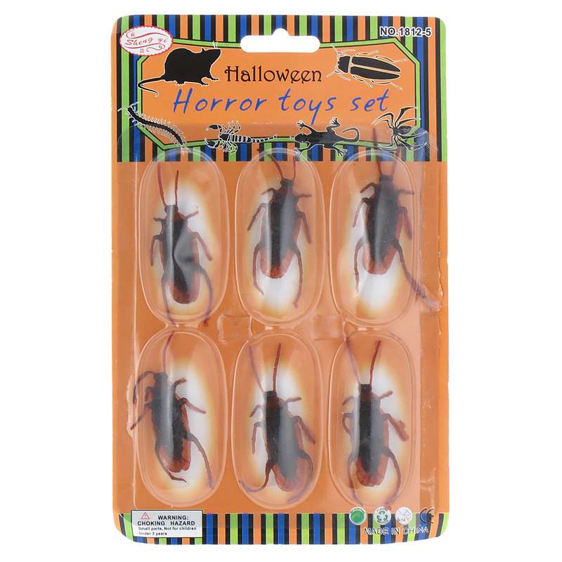 ابزار شوخی مدل سوسک شوخی مجموعه 6 عددی