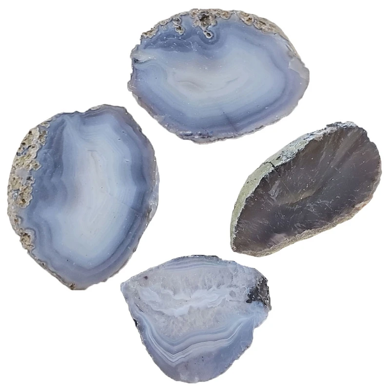 سنگ راف عقیق مدل f1 مجموعه 4 عددی