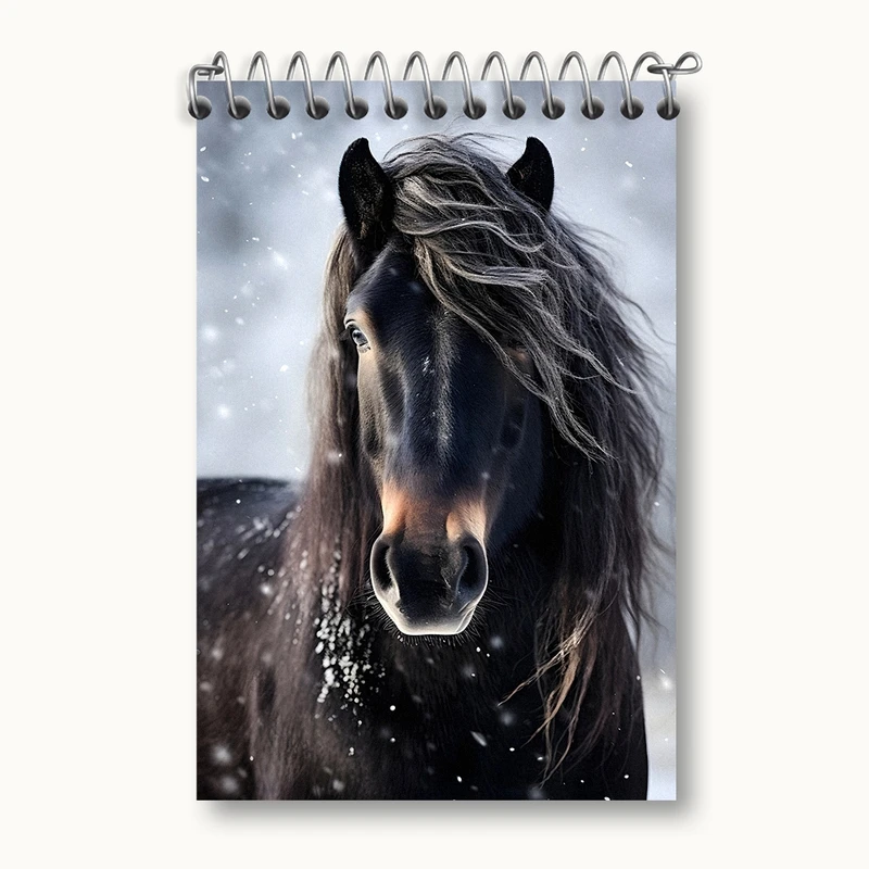 دفتر یادداشت 50 برگ خندالو مدل اسب کد F1775