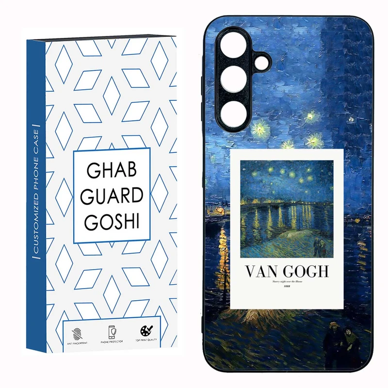 کاور قاب گارد گوشی طرح ونگوگ کد TPU-058 مناسب برای گوشی موبایل سامسونگ GALAXY A16