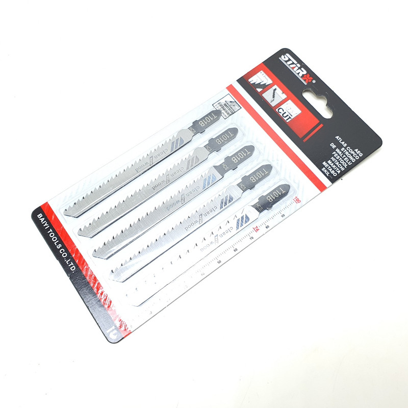 تیغ اره عمود بر ام دی اف استار ایکس مدل 10CM-MDF مجموعه 5 عددی