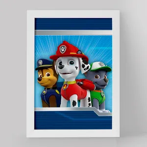 تابلو خندالو مدل سگ های نگهبان کد 12592