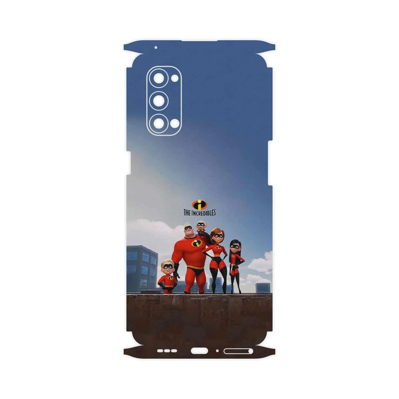 برچسب پوششی ماهوت مدل The Incredibles-FullSkin مناسب برای گوشی موبایل اپو Reno4 Pro 5G