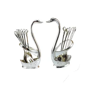 ست قاشق و چنگال 14 پارچه پرنس هوم طرح قو