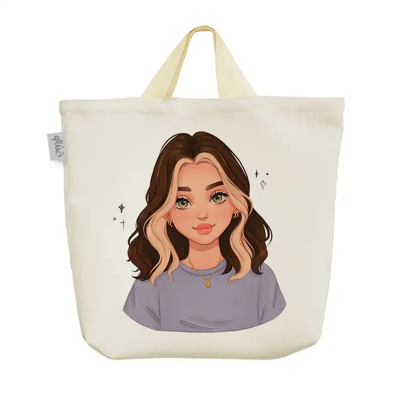 ساک خرید خندالو مدل دخترانه کد 2355