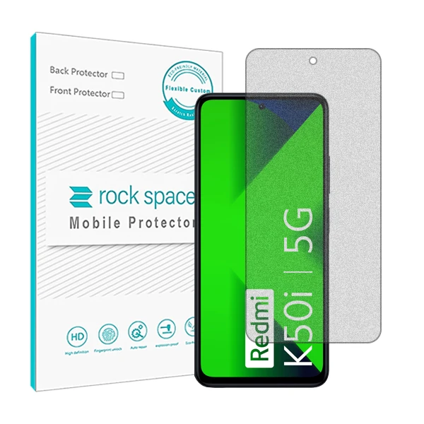 محافظ صفحه نمایش مات راک اسپیس مدل HyMTT مناسب برای گوشی موبایل شیائومی Redmi K50i