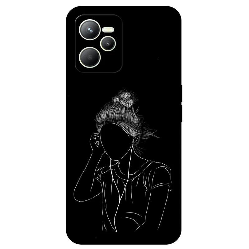 کاور مگافون طرح مینیمال مدل 1858 مناسب برای گوشی موبایل ریلمی C35    