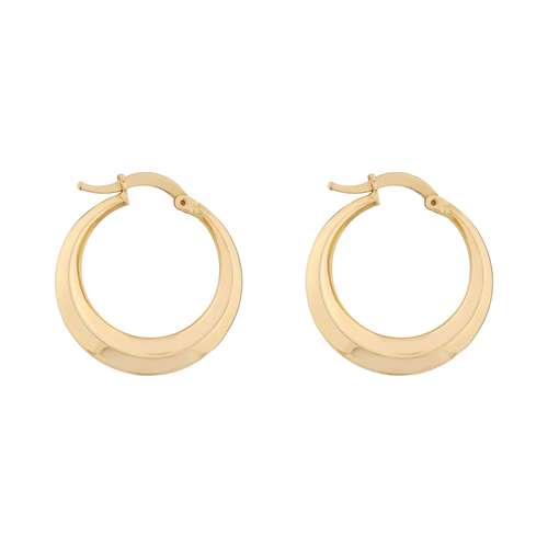 گوشواره طلا 18 عیار زنانه تاج مدل G298