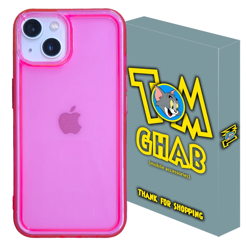کاور تام قاب مدل CLEAR-COLOR مناسب برای گوشی موبایل اپل iPhone 15