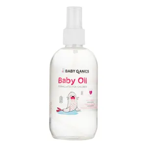 روغن ماساژ کودک بی بی گانیکس مدل EXPORT حجم 200 میلی لیتر