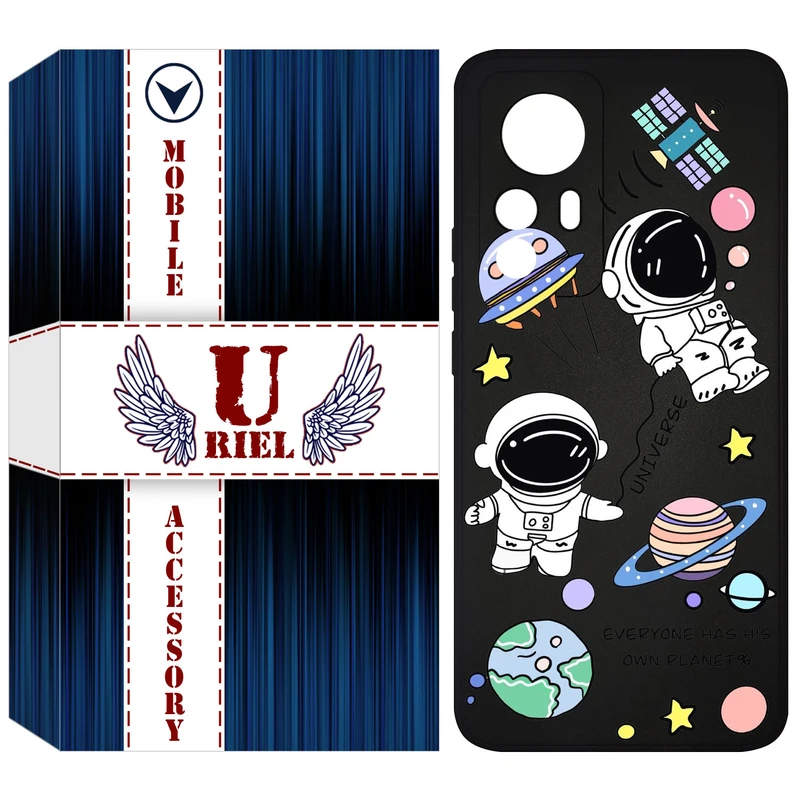 کاور یوریل مدل KSH کد 25 طرح فضانوردان مناسب برای گوشی موبایل شیائومی 12T Pro