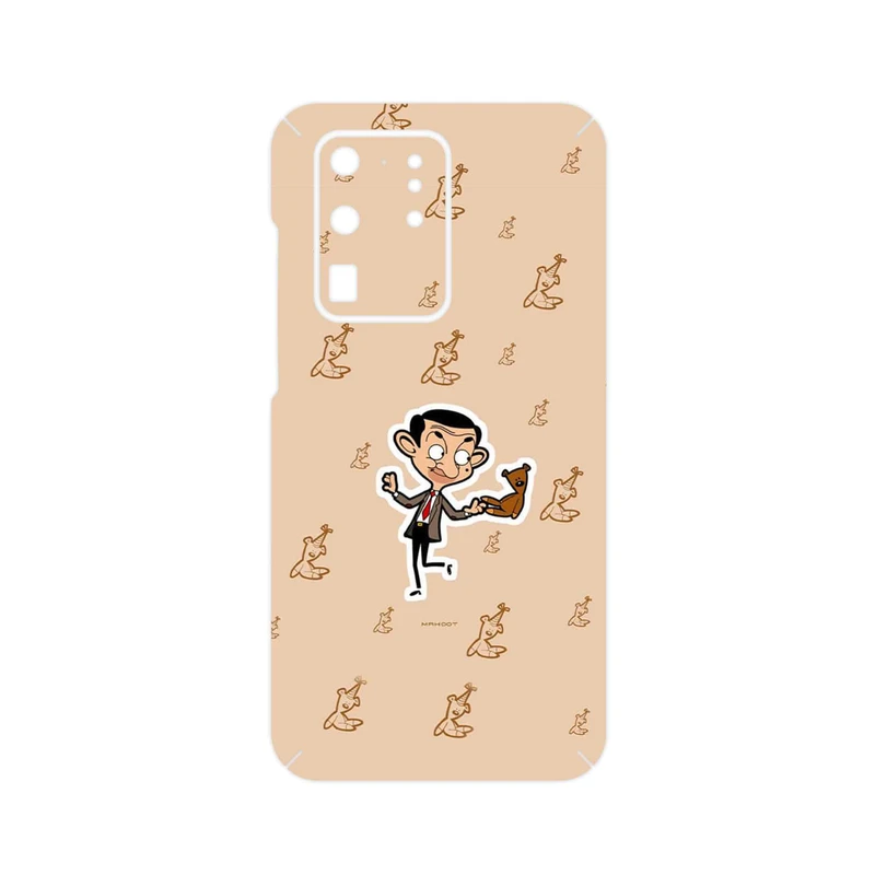 برچسب پوششی ماهوت مدل Mr.Bean مناسب برای گوشی موبایل سامسونگ Galaxy S20 Ultra