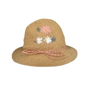 کلاه حصیری زنانه مدل گلزار