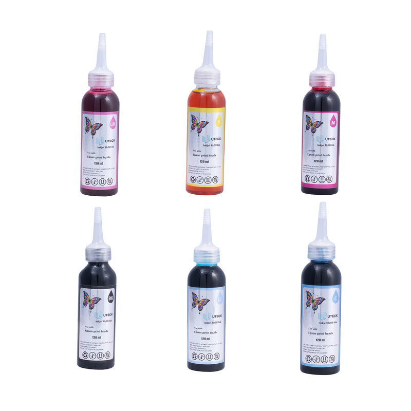 جوهر مخزن یوتک مدل U01 حجم 120 میلی لیتر مجموعه شش عددی