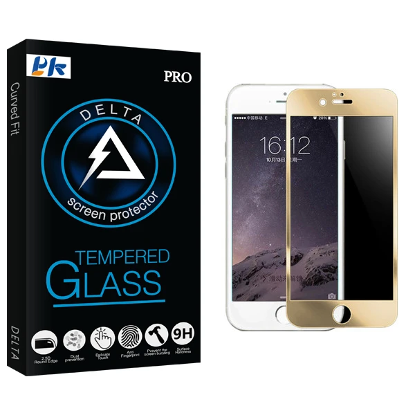 محافظ صفحه نمایش پی کی مدل Delta Glass مناسب برای گوشی موبایل اپل iphone 6/6s/7/8