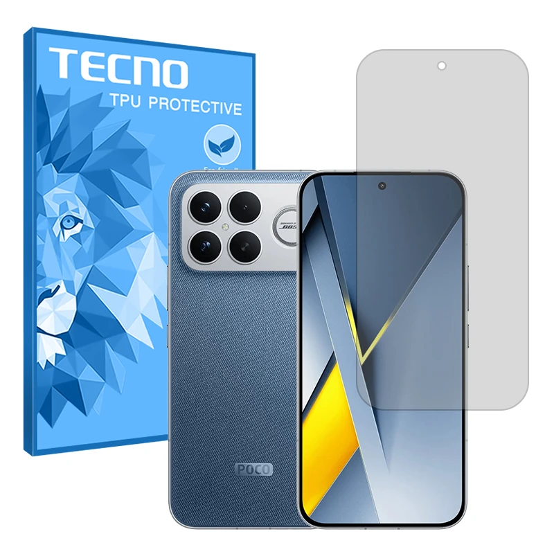 محافظ صفحه نمایش مات تکنو مدل Resistant مناسب برای گوشی موبایل شیائومی Poco F8 Ultra