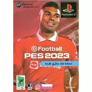 بازی PES  2023 مخصوص PS2 نشر پرنیان