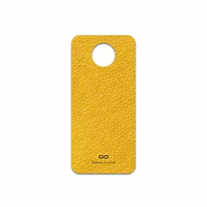 MAHOOT Mustard-Leather Cover Sticker for Nokia G10