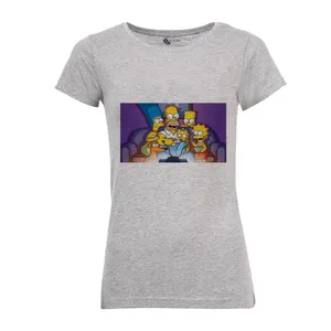 تی شرت آستین کوتاه زنانه مدل سیمپسون