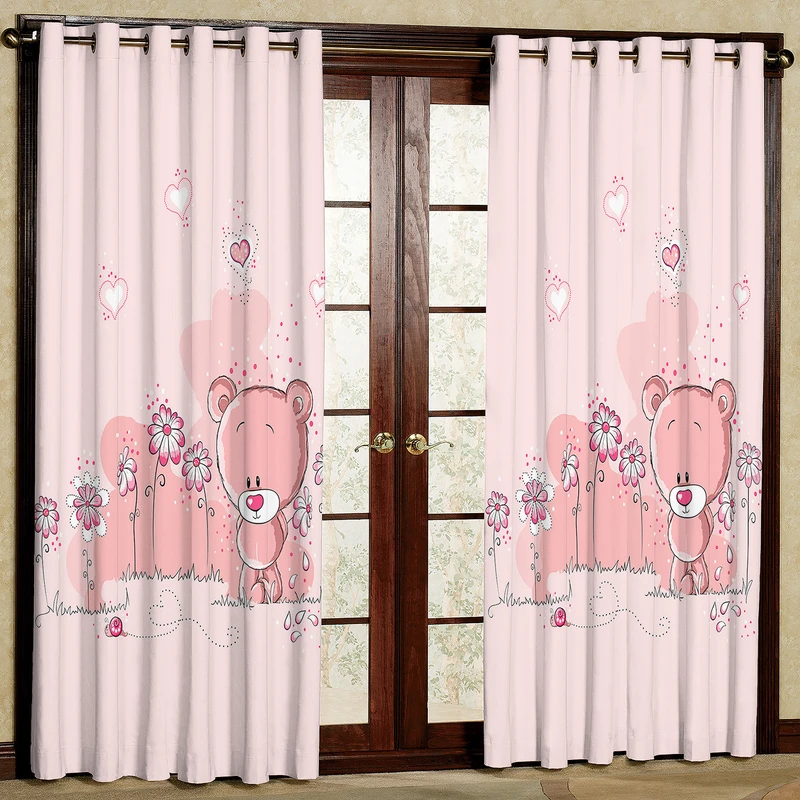 پرده مدل مخمل پانچی کد 4234k5 سایز 200x140 سانتی متر