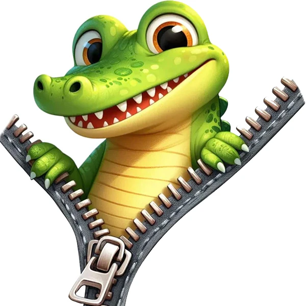 استیکر پارچه و لباس پاد آفرین طرح کارتونی کد 1895