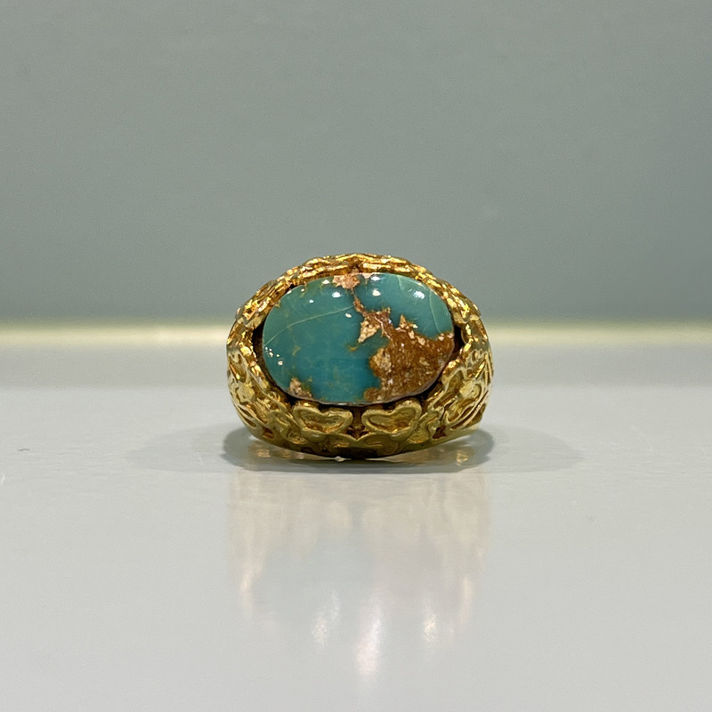 انگشتر نقره زنانه مدل دست ساز مزین به سنگ فیروزه نیشابور02 انگشتر نقره زنانه مدل دست ساز مزین به سنگ فیروزه نیشابور02