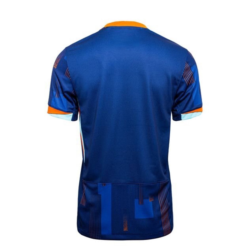 ست تی شرت و شلوارک ورزشی مردانه مدل هلند Away 2024 ست تی شرت و شلوارک ورزشی مردانه مدل هلند Away 2024
