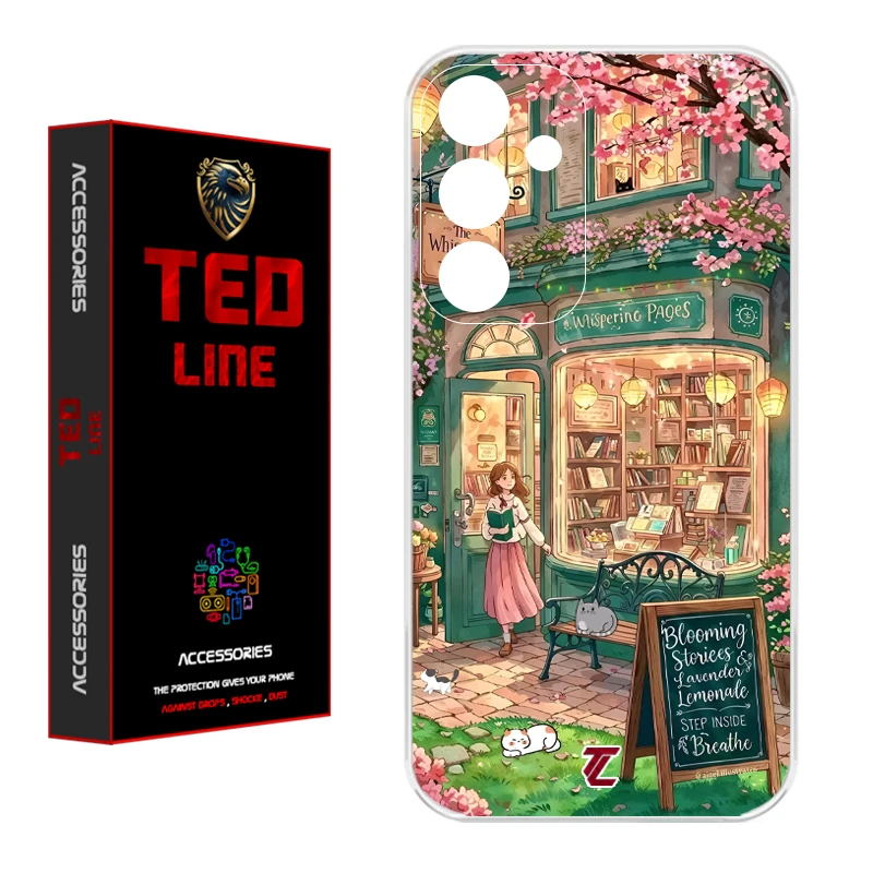 کاور تدلاین طرح دختر کد 1225 مناسب برای گوشی موبایل سامسونگ Galaxy A26