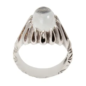 انگشتر نقره مردانه بازرگانی میلادی مدل در نجف رکاب دست ساز سیاه قلم کد AM_1883