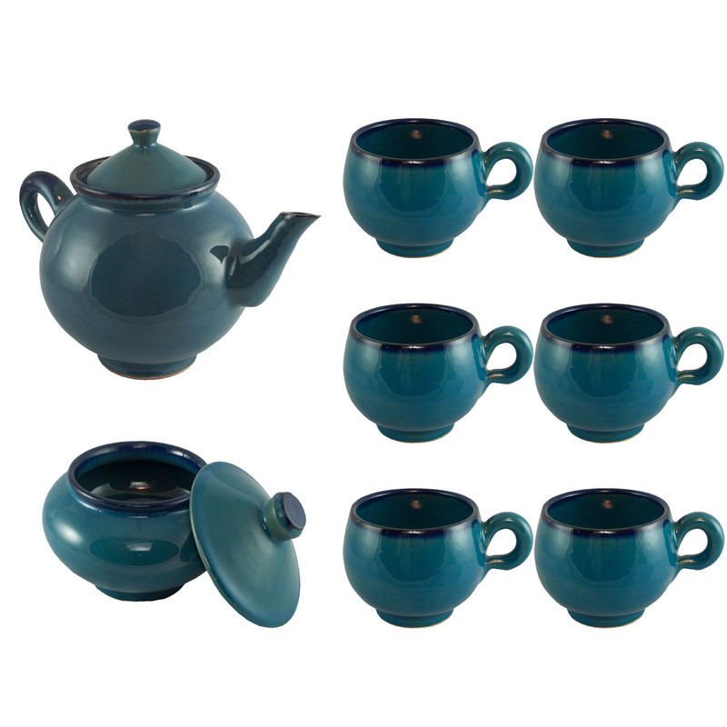 ست 8 پارچه ظرف سفالی کد01