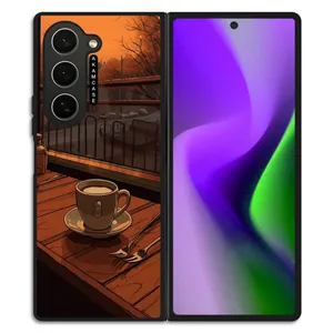 AKAM AMC-WSGZFOLD6-COFFEE-11 Cover For Samsung Galaxy Z Fold 6