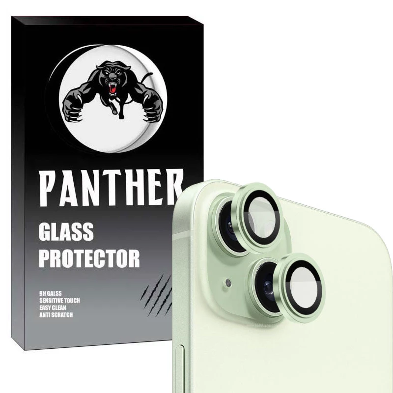 محافظ لنز دوربین پنتر مدل رینگی مناسب برای گوشی موبایل اپل Iphone 15 Plus 