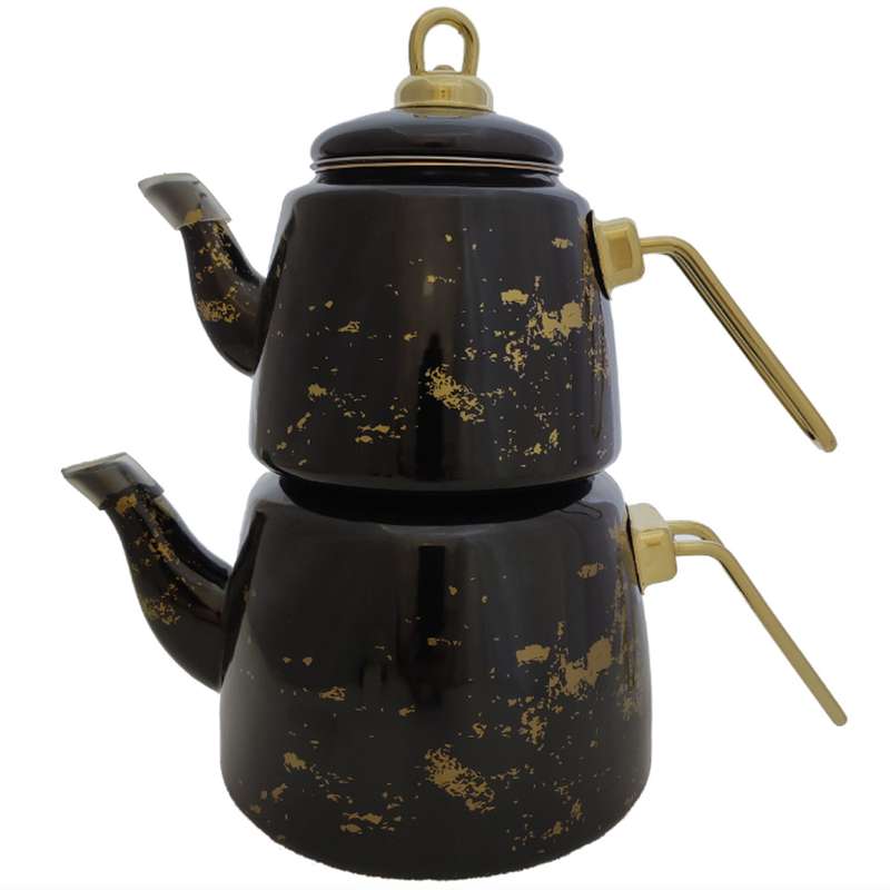 ست کتری و قوری هوم لوکس طرح ماربل