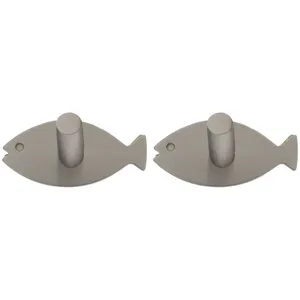 آویز حوله ونکو مدل  Wandhaken Fish بسته 2 عددی