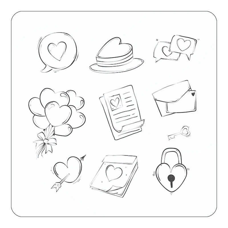 مگنت کاکتی طرح عاشقانه مدل mp37258