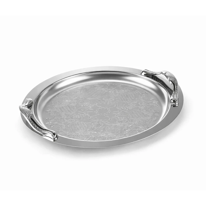 سینی دسته دار مدل 1513 سایز 35*35 سانتی متر