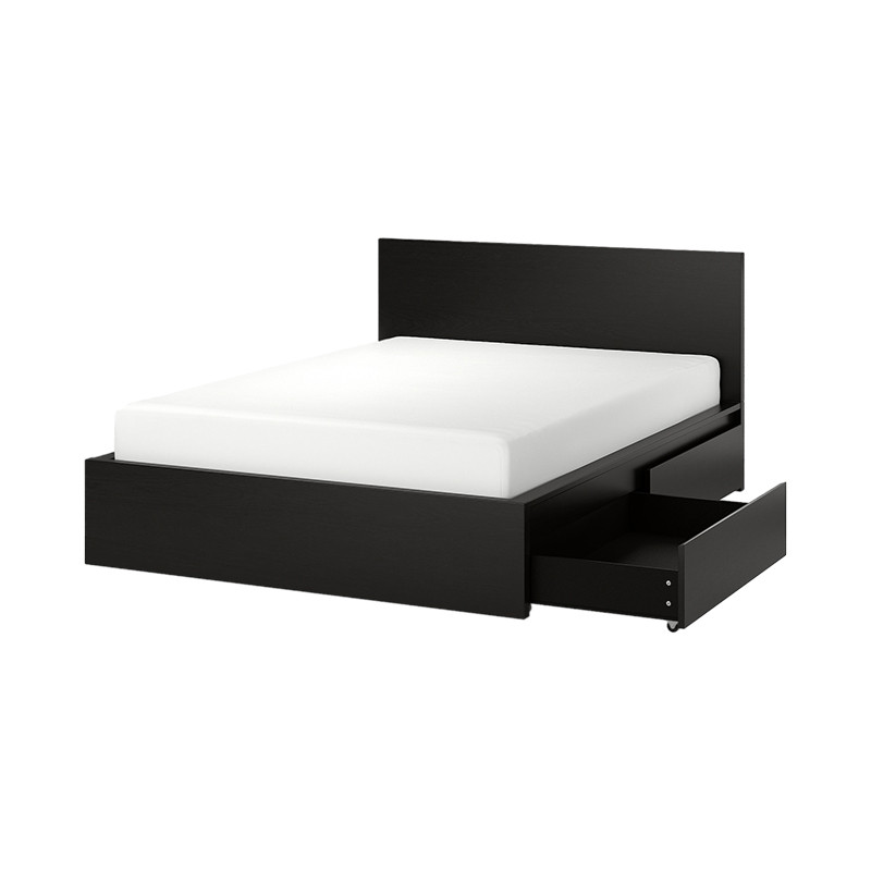 تخت خواب دو نفره اسمردیس مدل  MDF - R102 سایز 160 × 200 سانتی متر