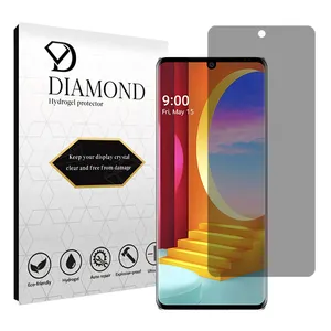 Diamond Tough model privacy screen protector suitable for LG Velvet mobile phone