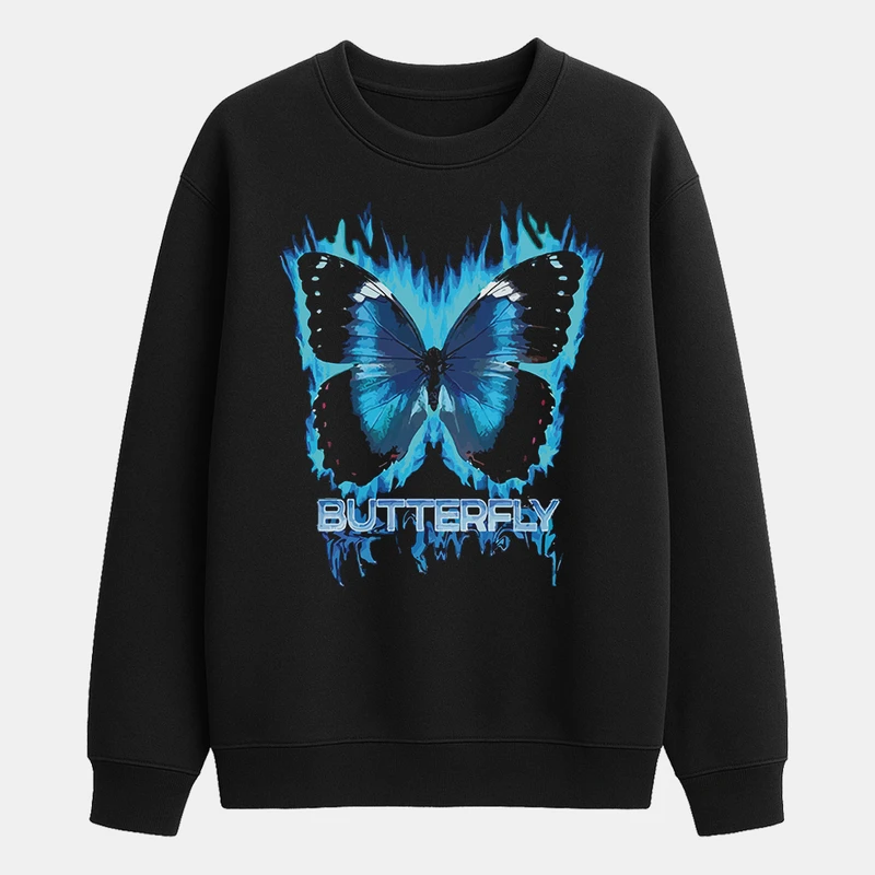 سویشرت مردانه باهرپوش شرق مدل پروانه کد z267