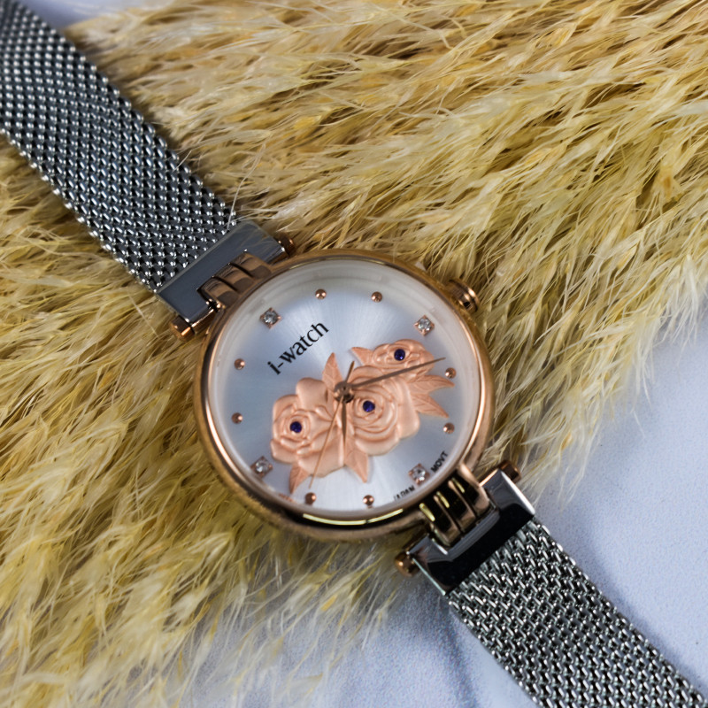 ساعت مچی عقربه‌ای کوارتز زنانه آی واتچ مدل 190245L