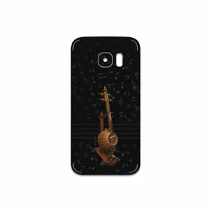 MAHOOT Persian Fiddle Instrument Cover Sticker for Samsung Galaxy S7