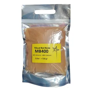 رزین سختی گیر تصفیه آب مدل میکس mb400 حجم یک لیتری