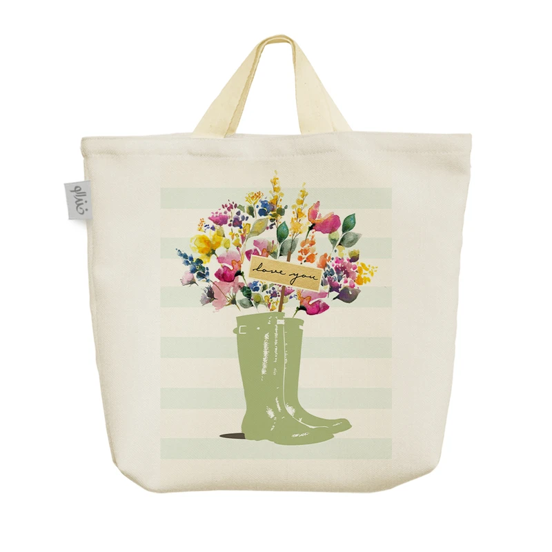 ساک خرید خندالو مدل عاشقانه Lovely کد H1186