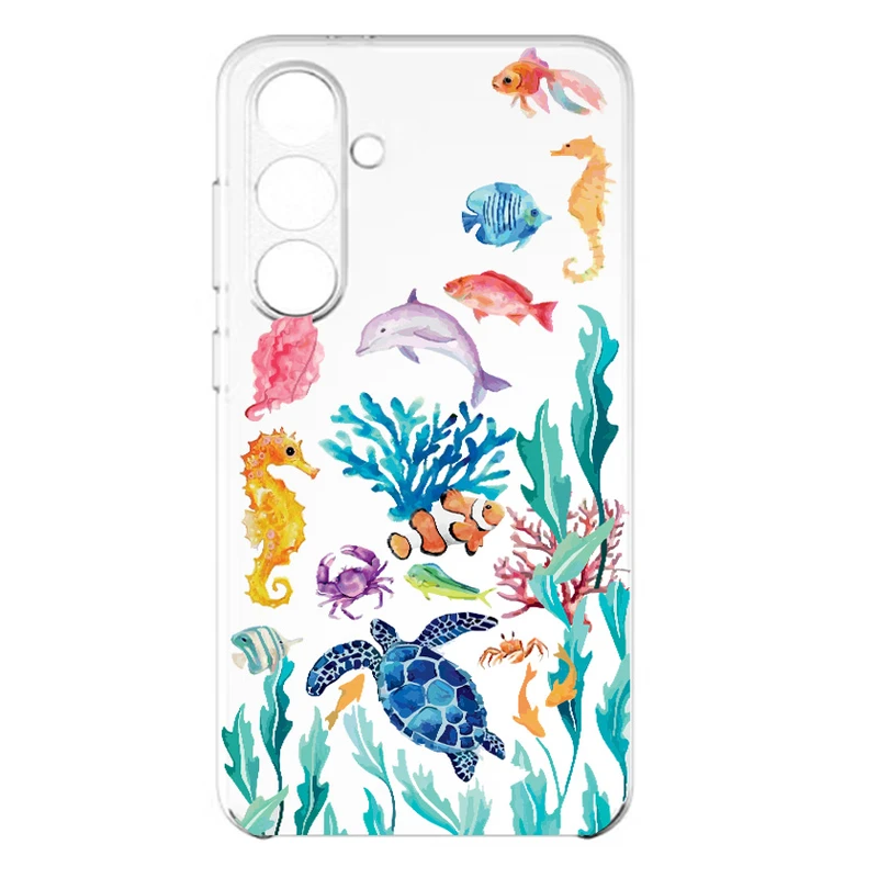 کاور طرح Ocean Eleman مناسب برای گوشی موبایل سامسونگ A16 5G