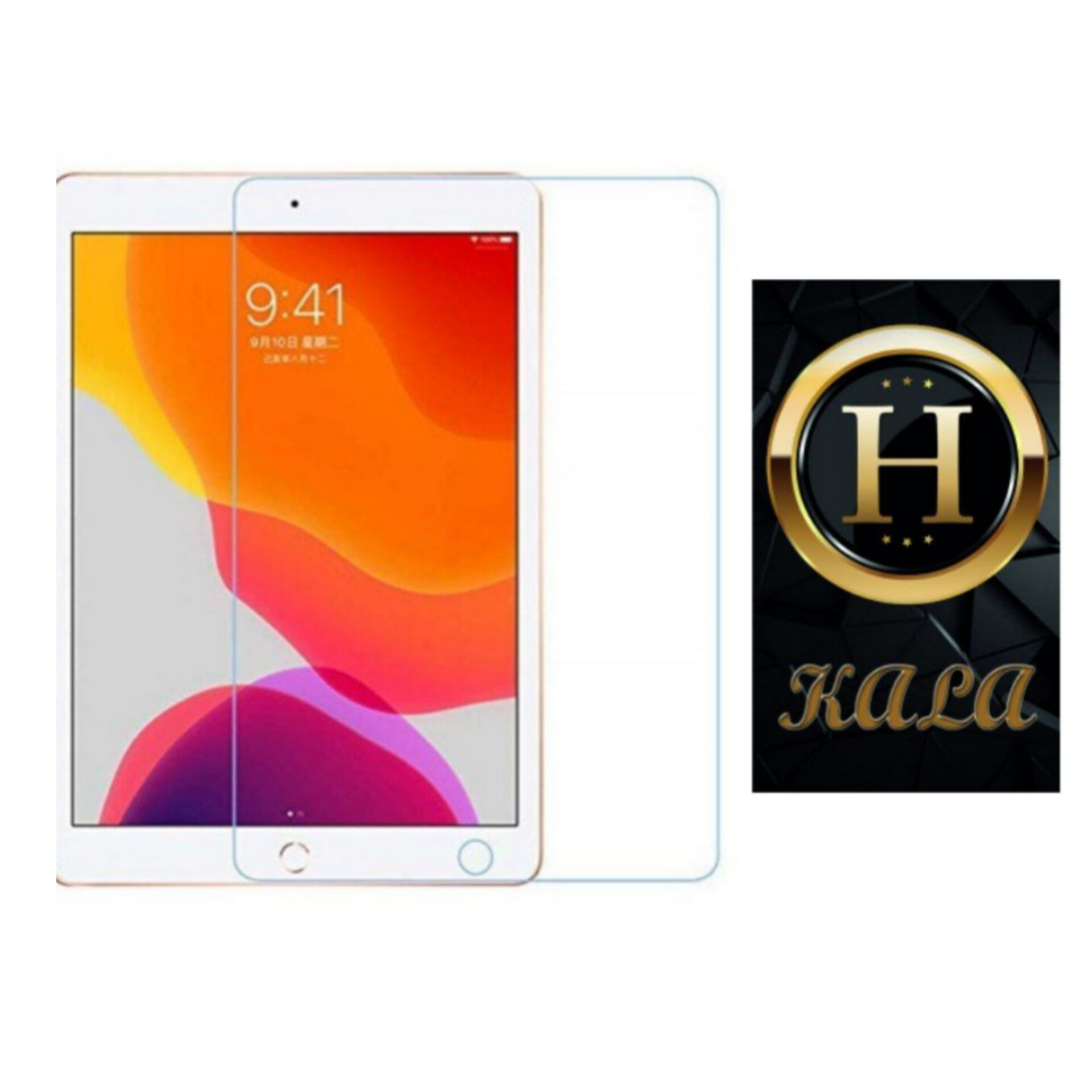 محافظ صفحه نمایش شیشه ای مدل TMP_IP7/8 مناسب برای تبلت اپل  IPAD 7 / 8 10.2 inch