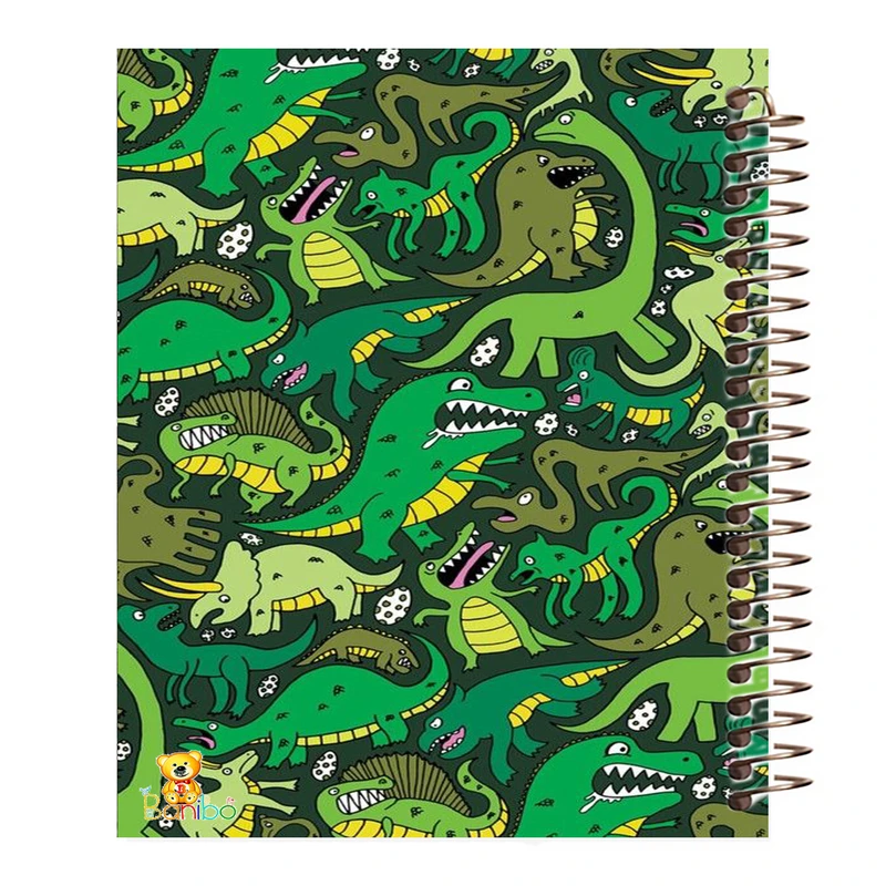 دفتر مشق 100 برگ بانیبو طرح حیوانات کد 292